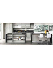 CUCINA VETRO LUCIDO SETA