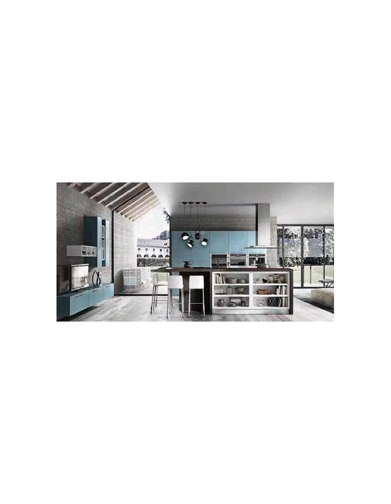 CUCINA CON ABBINAMENTO SOGGIORNO