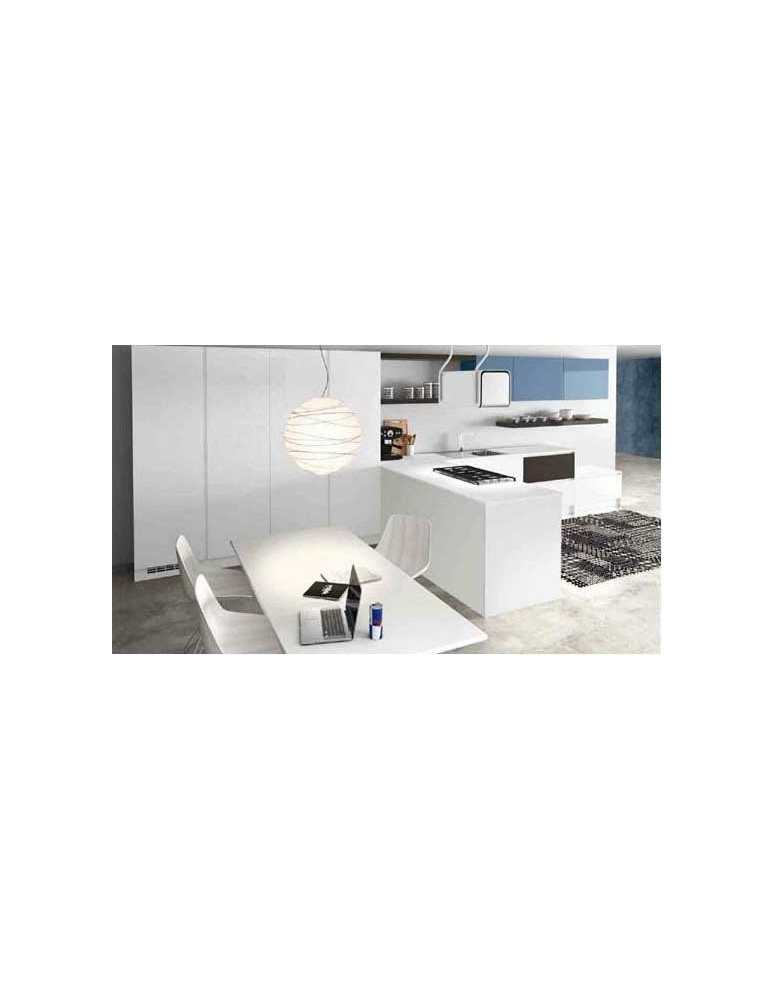 CUCINA COLORI RAL E COLONNE DISPENSA