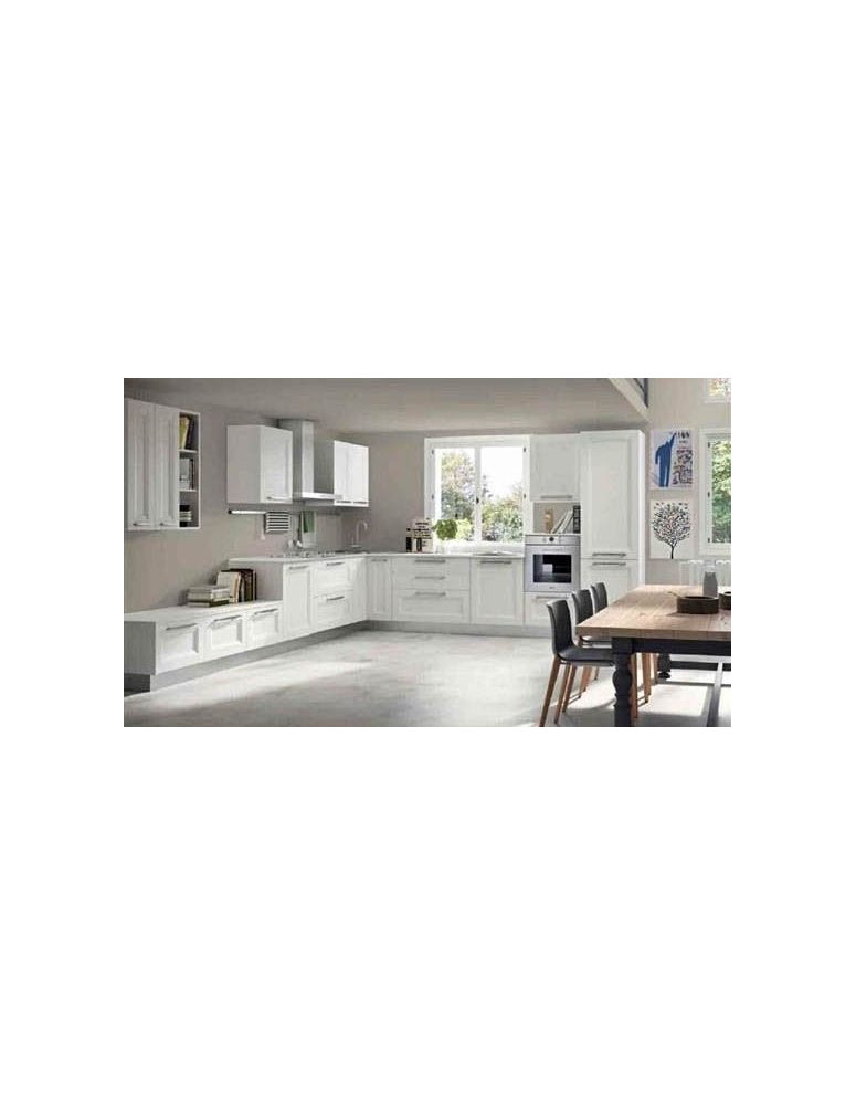 CUCINE ANGOLARE ANTE DECAPE NEVE