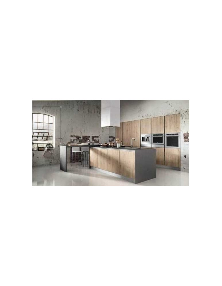 CUCINA CON BANCONE E PENISOLA