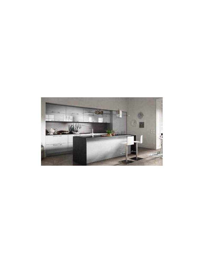 CUCINA A CESTONI TITANIO