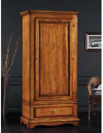 ARMADIO 1 ANTA E 1 CASSETTO MASSICCIO