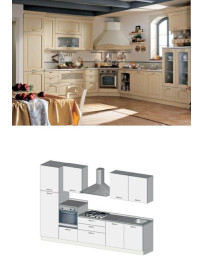 CUCINA COLORE AVORIO