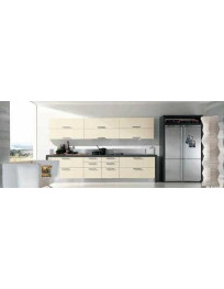 CUCINA LINEARE CON FRIGO ESTERNO