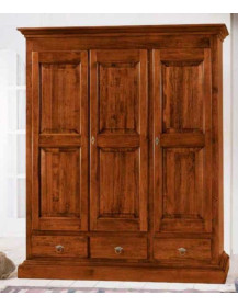 ARMADI CLASSICI A 3 ANTE VERNICIATE