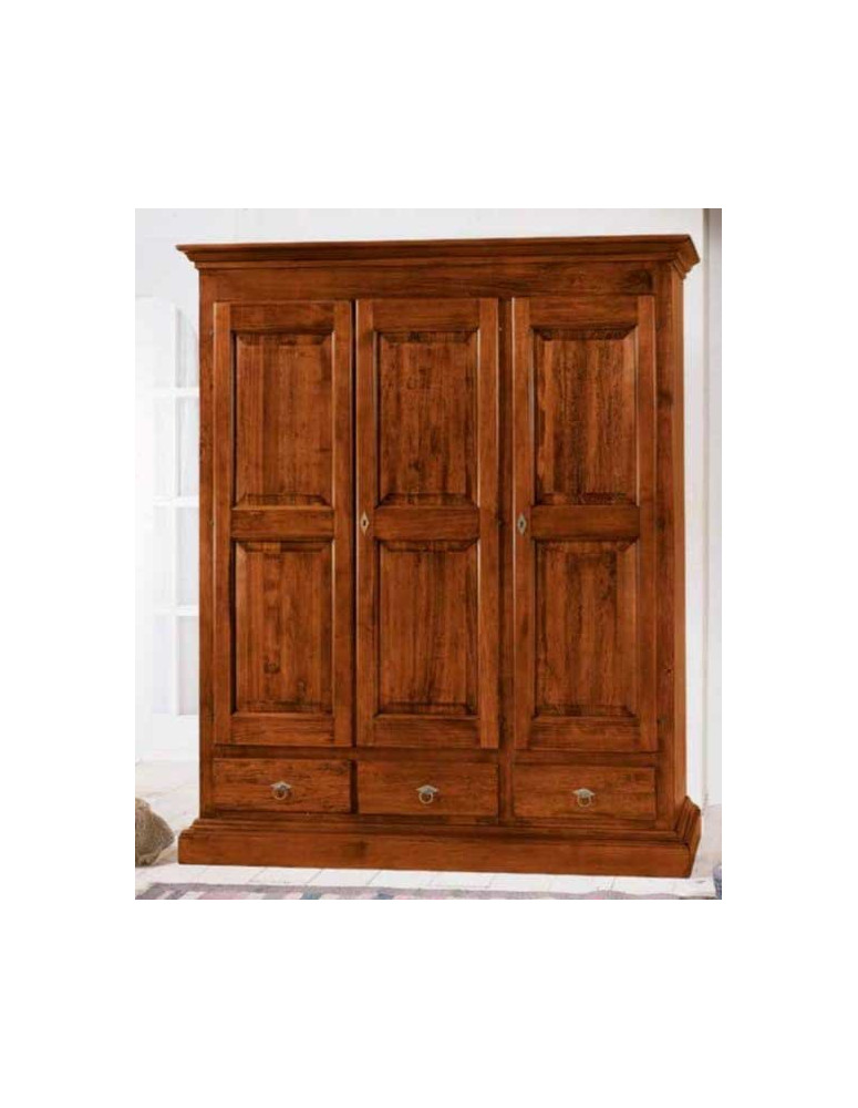 ARMADI CLASSICI A 3 ANTE VERNICIATE