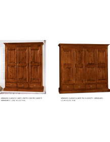ARMADI CLASSICI 4 ANTE VERNICIATI