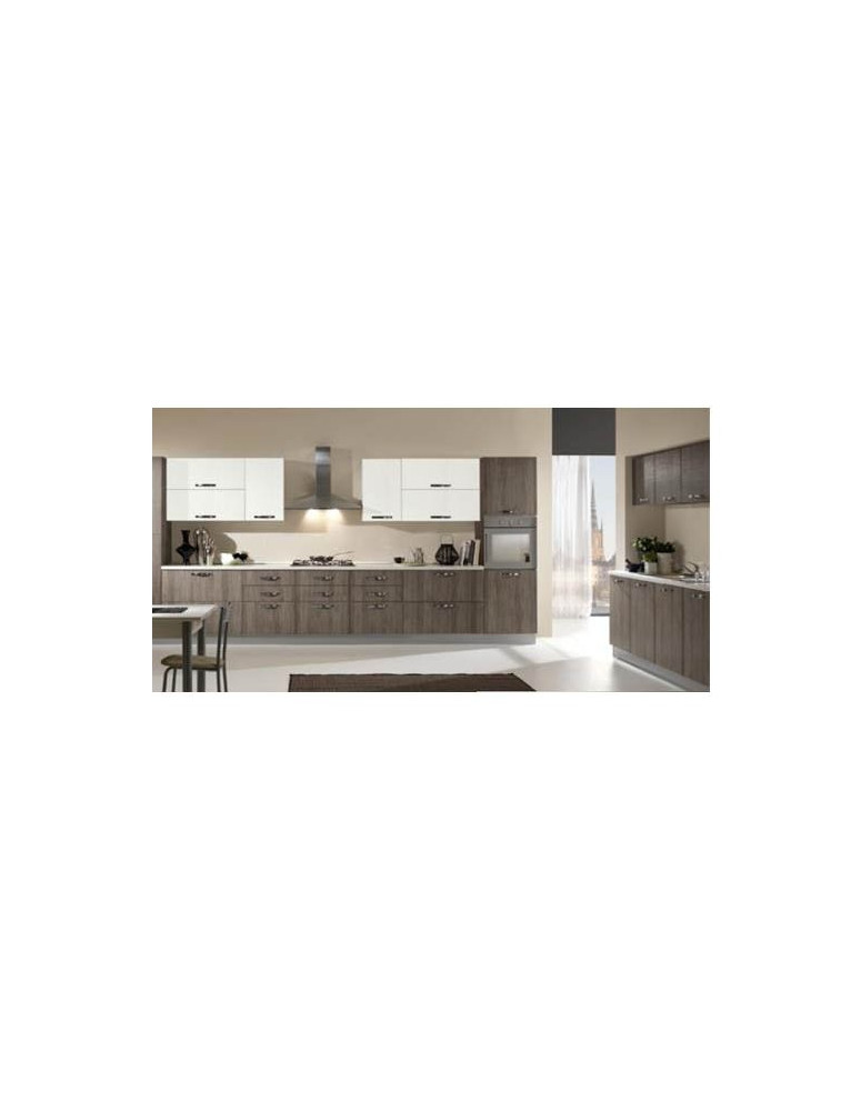 CUCINA COLORI GRIGIO E BIANCO