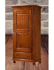 ARMADIO 1 PORTA E 1 CASSETTO. VERNICIATO.