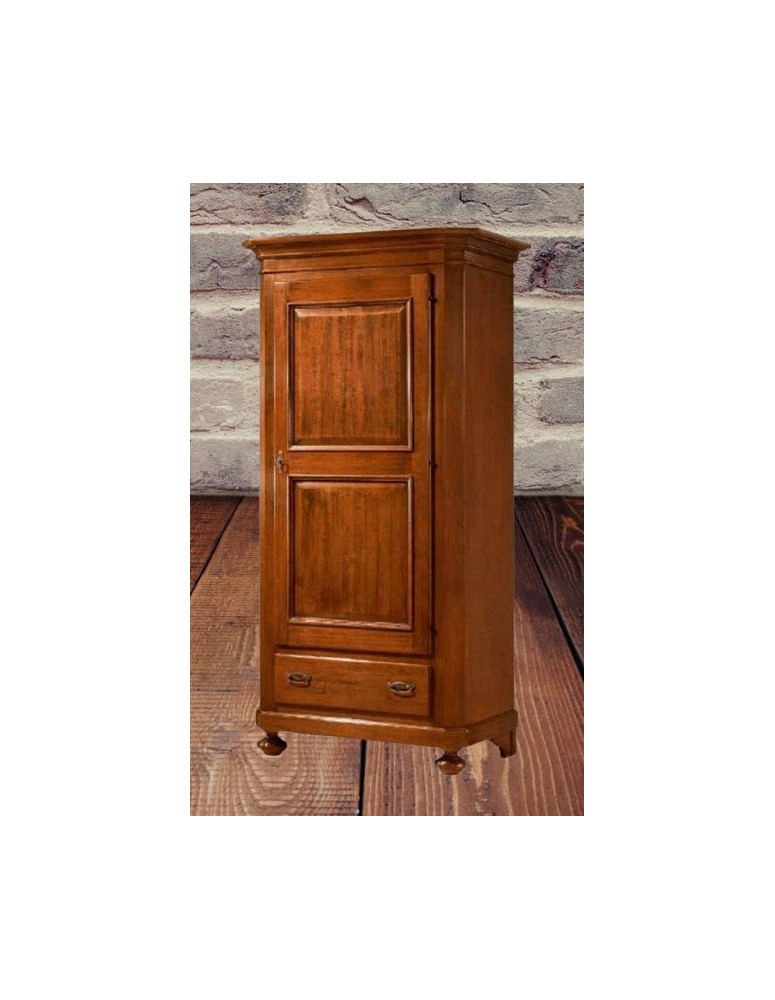 ARMADIO 1 PORTA E 1 CASSETTO. VERNICIATO.