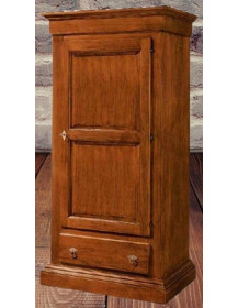 ARMADIO 1 PORTA E 1 CASSETTO. VERNICIATO