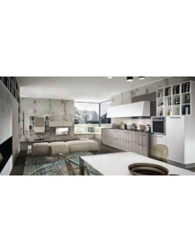 CUCINA ABBINATA CON SOGGIORNO