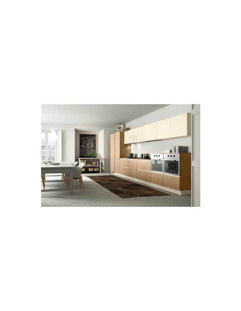 CUCINA ANTE SENAPE + GLOSS COLOR LACCATO