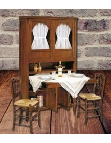 DISPENSA DA CUCINA CON PIANO SCORREVOLE