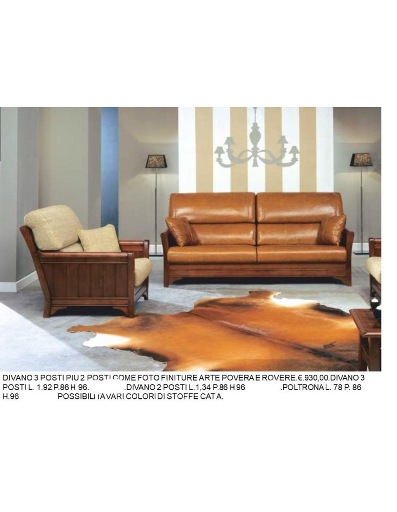 POLTRONA FINITURE WENGE