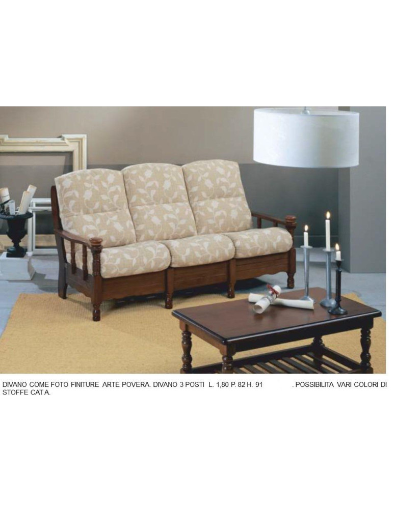 DIVANO A 3 POSTI A 2 POSTI E POLTRONA