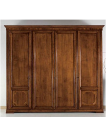 ARMADIO 4  ANTONI CON INTARSI LATERALI