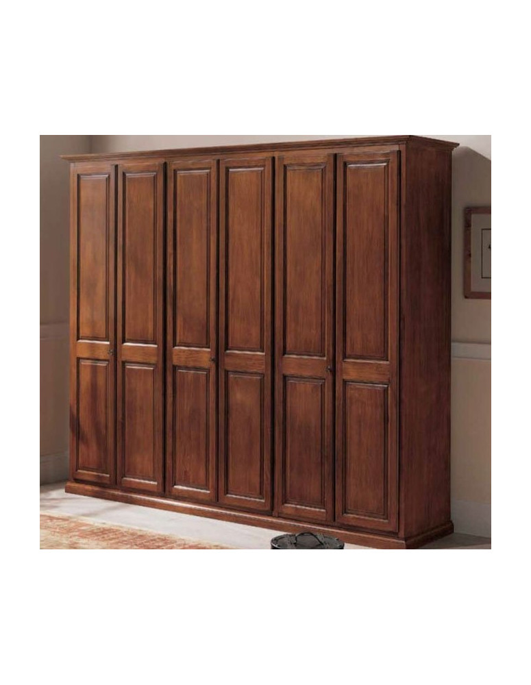 ARMADIO 6  ANTE BUGNATO VERNICIATO