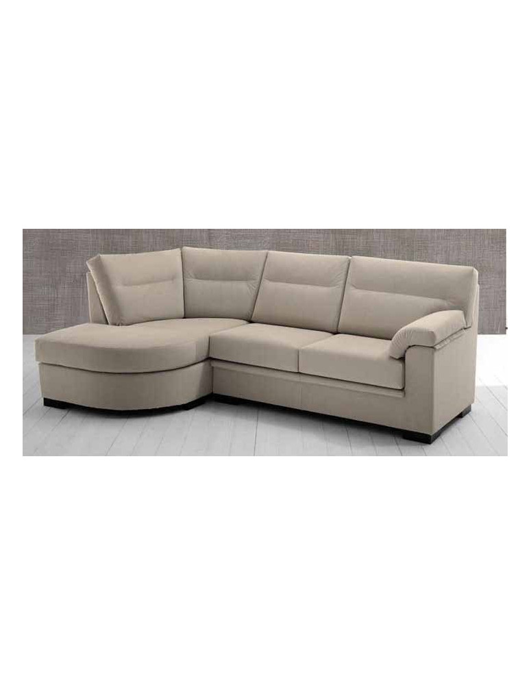 DIVANO 2 POSTI ANGOLARE CON PENISOLA  LATERALE