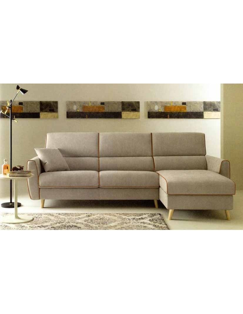 DIVANO 3 POSTI LETTO+DORMEUSE DX/SX