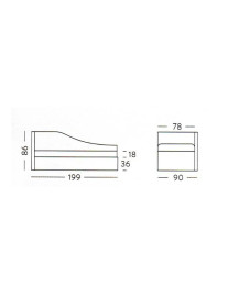 DORMEUSE TRASFORMABILE 2 POSTI  LETTO