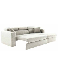 DIVANO 2 POSTI APERTO CON POGGIA TESTA MOVIBILI