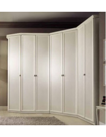 ARMADIO 7 ANTE ANGOLARE A BATTENTE CLASSICO