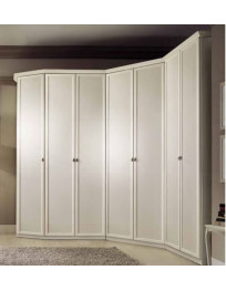 ARMADIO 7 ANTE ANGOLARE A BATTENTE CLASSICO