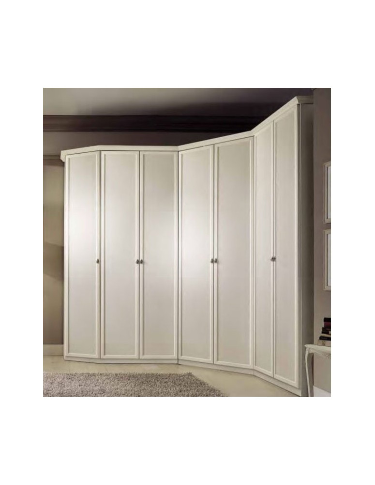 ARMADIO 7 ANTE ANGOLARE A BATTENTE CLASSICO