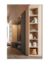 LIBRERIA TERMINALE RIBALTE COMP.C/PENSILI ARMADIO