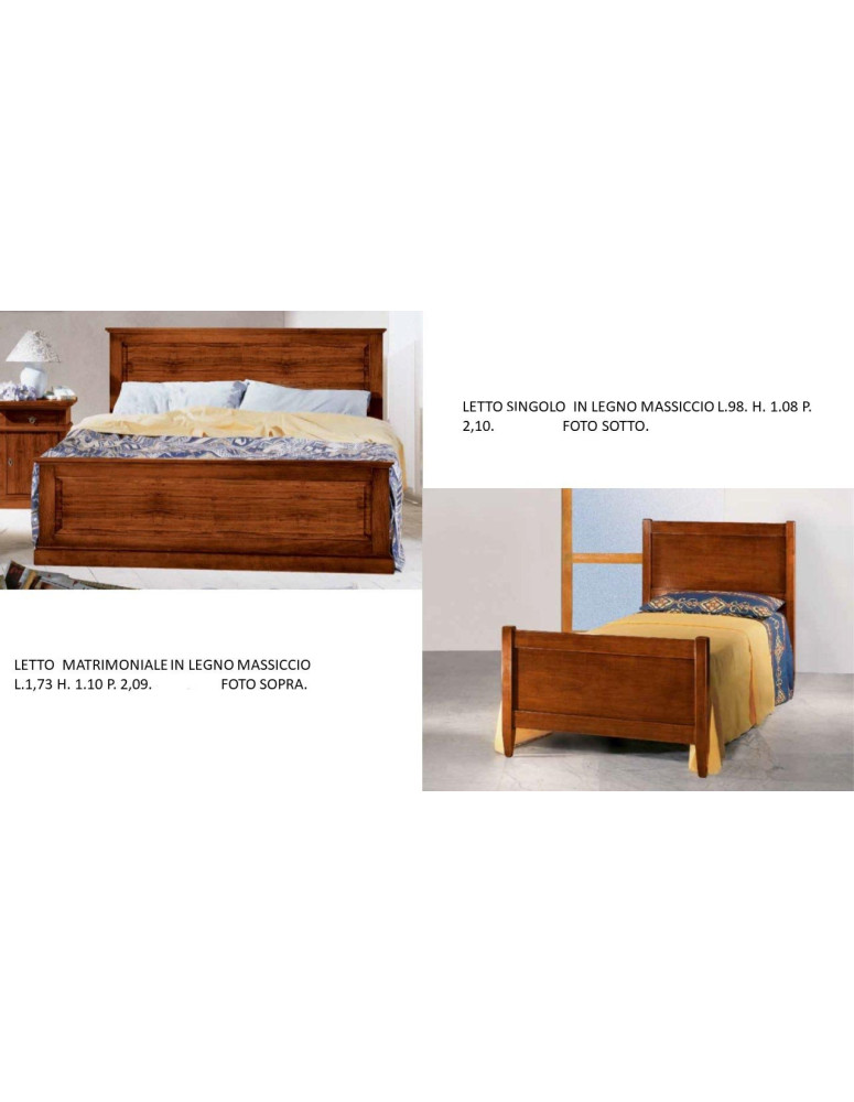 LETTINO SINGOLO IN LEGNO