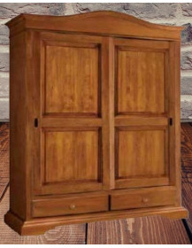 ARMADIO IN LEGNO MASSICCIO