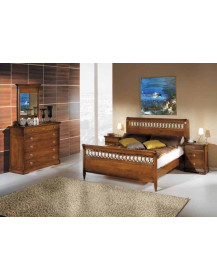 CAMERA MATRIMONIALE COMPOSTA VERNICIATURA A CERA