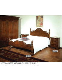 LETTO MASSICCIO MATRIMONIALE TORNITO