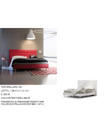 LETTO IN CAPITONAINE