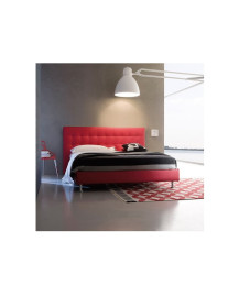 LETTO IN CAPITONAINE CON CONTENITORE