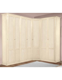 ARMADIO 7 ANTE ANGOLARE LACCATO