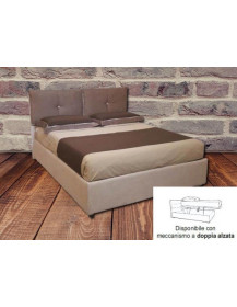 LETTO MATRIMONIALE CON CONTENITORE