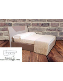 LETTO MATRIMONIALE CON RETE A DOGHE