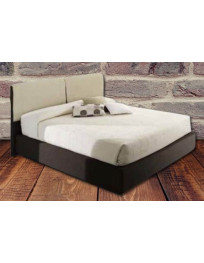 LETTO CON CONTENITORE E RETE A DOGHE