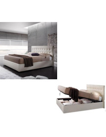 LETTO TRAPUNTATO BIANCO