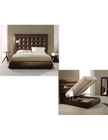 LETTO IMBOTTITO CONTENITORE