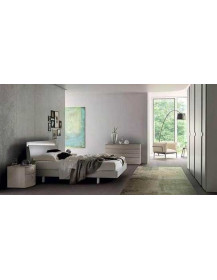 LETTO GEOMETRICO, COMO’+COMODINI