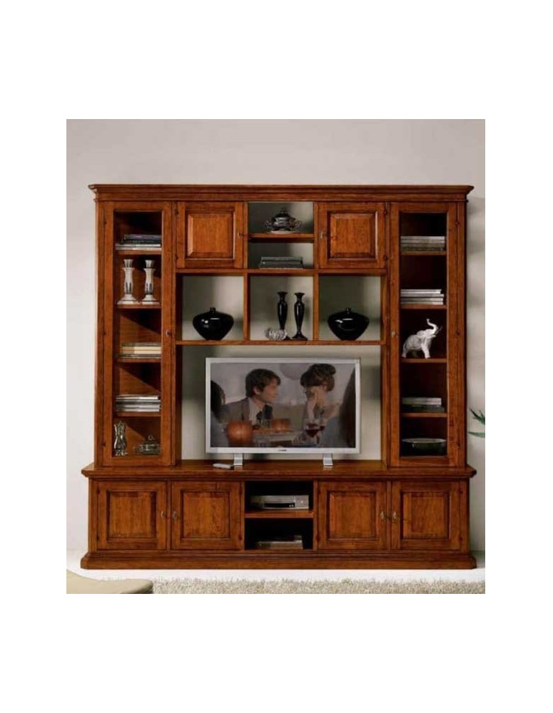 LIBRERIA MASSELLO 8 PORTE E VANI A GIORNO CON VANO TV