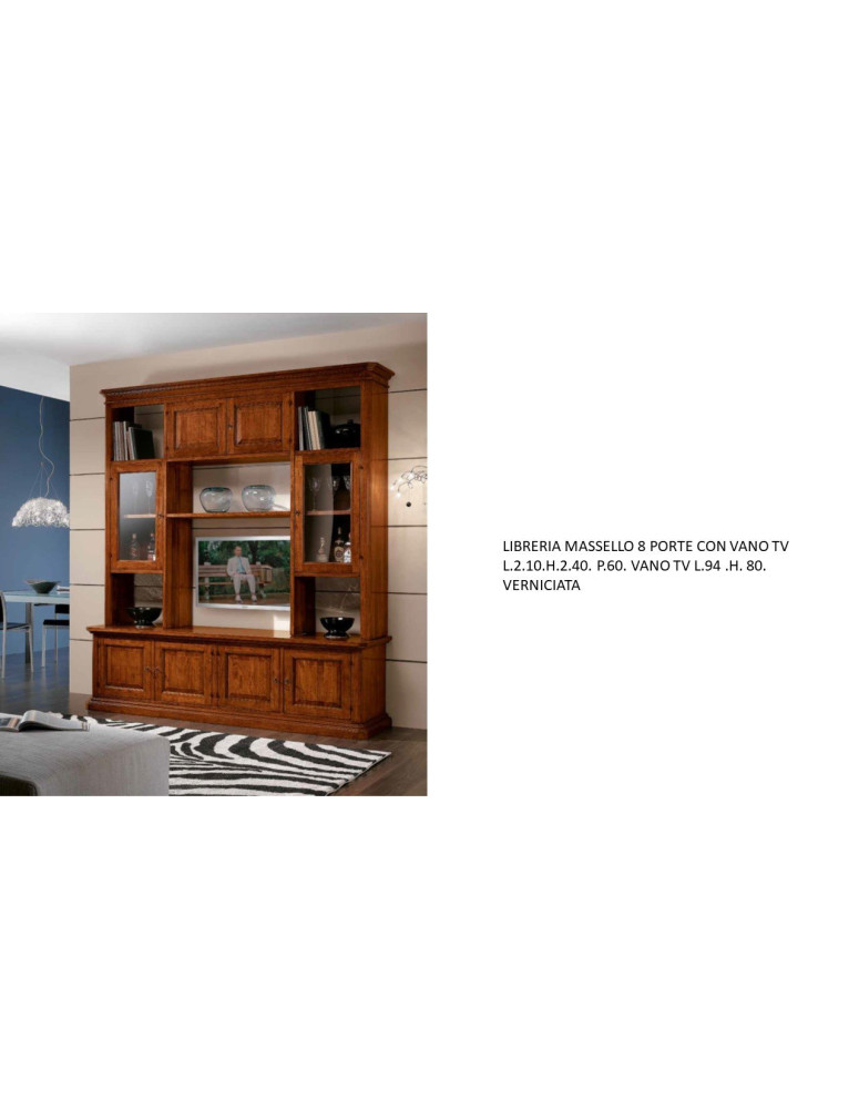 LIBRERIA MASSELLO 8 PORTE