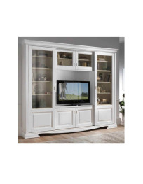 LIBRERIA 6 PORTE SCORREVOLI LACCATA