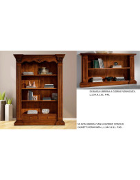 BASSA LIBRERIA A GIORNO VERNICIATA