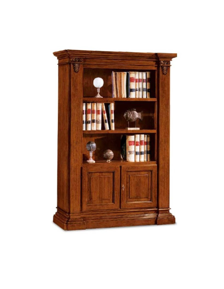 LIBRERIA 2  PORTE  E VANI A GIORNO VERNICIATA