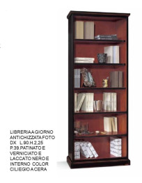 LIBRERIA A GIORNO ANTICHIZZATA